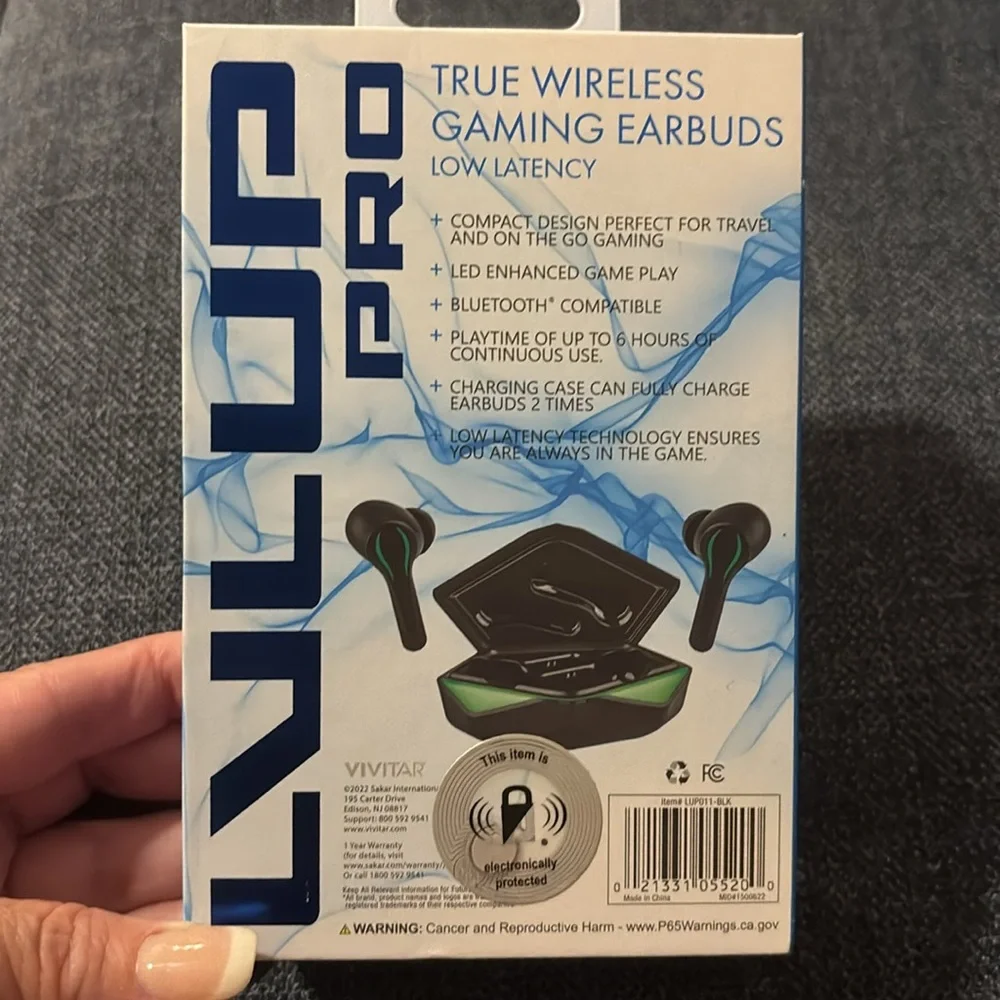 LVLUP PRO True Wireless Gaming Earbuds